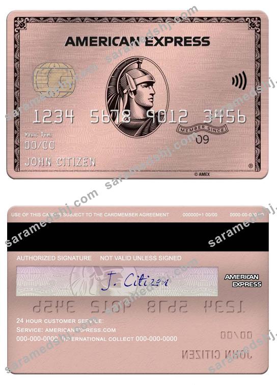 USA Missouri Together Credit Union bank amex rose gold card